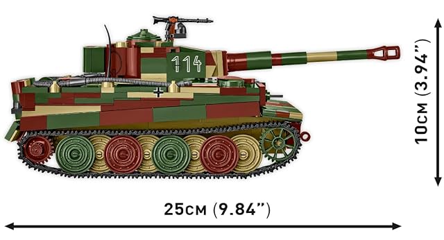 Foto 4 de 8 de COBI - Colección histórica - Pzkpfw Vi Tiger Ausf E