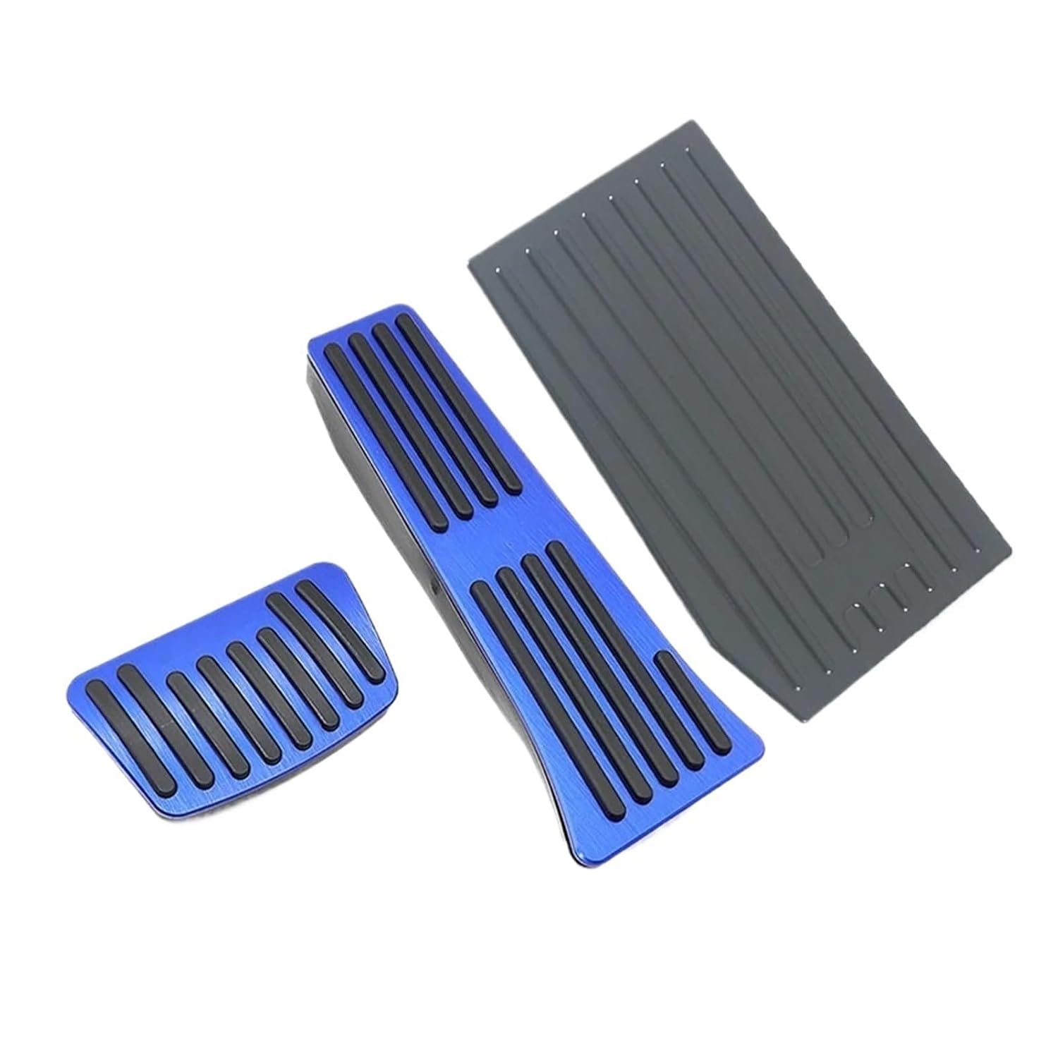Fit for Hyundai NX4 2021-2024 N Line Hybrid Aluminum Car Accelerator Brake Pedal Footrest Pedal Plate Cover Pad(AT Silver)