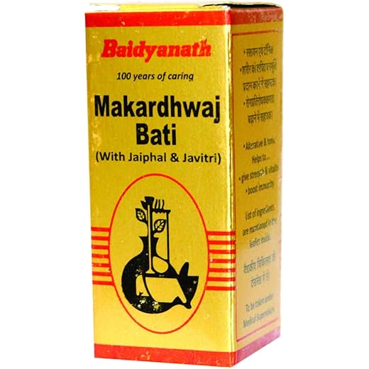 Baidyanath Makardhwaja Tablets - 20 Tabs