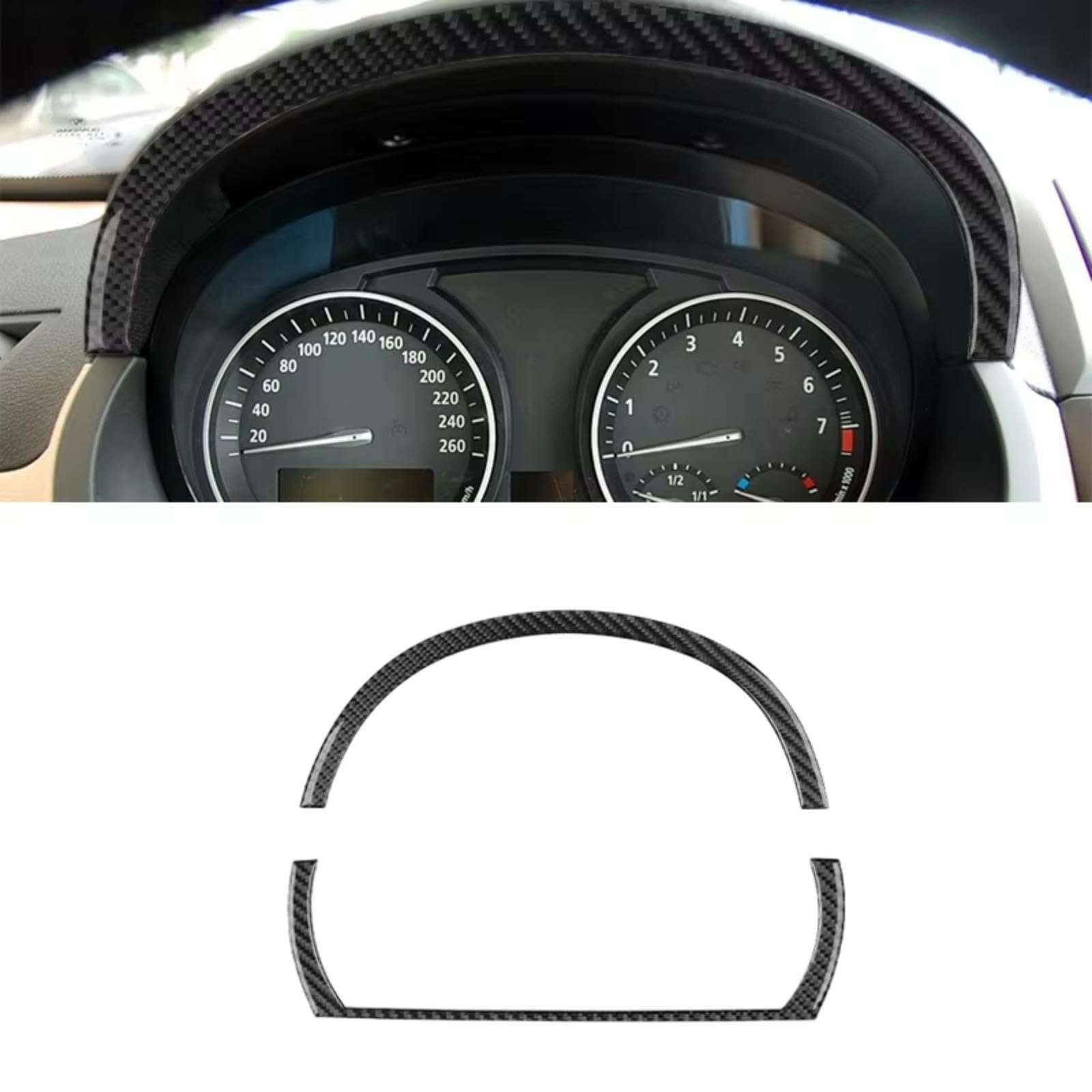 Adesivi Per Pulsanti Auto Per BMW X3 E83 2004-2008 2009 2010 Adesivo | Cruscotto Dell'auto Pannello Strumenti Striscia Decorativa Interni Adesivo Accessori Per Auto(Model 1)