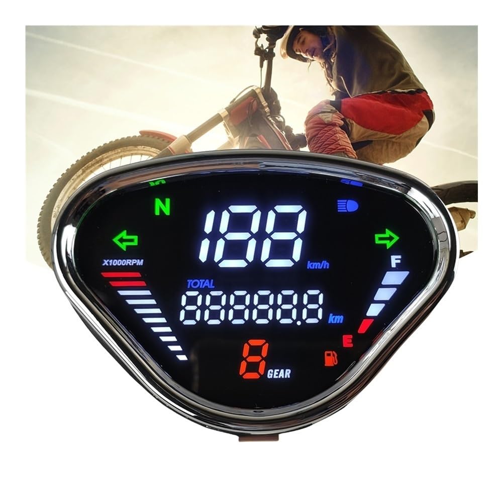 tachimetro moto Contagiri per moto Contachilometri per moto Display contagiri digitale Accessori contagiri per DAX 70 CT50 CT70