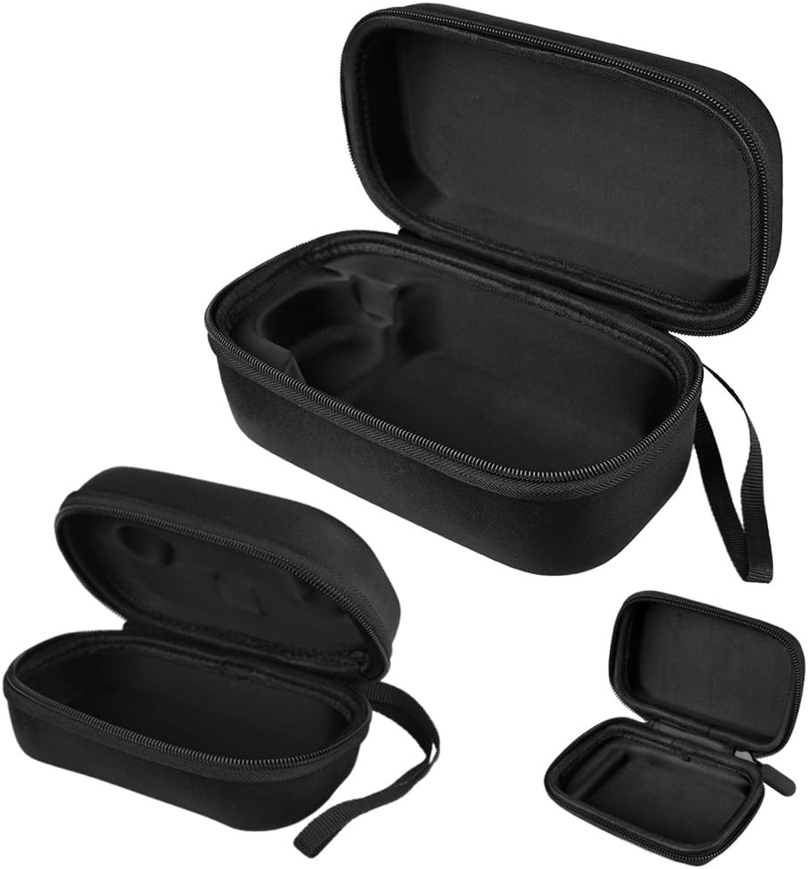 HEYFIT DJI Mavic Pro Case Drone Remote Bag Hardshell Storage Case Box 3 Pack Transmitter Carrying Case Foldable Housing Bag with Fireproof Battery Bag for DJI Mavic Pro(DJI Mavic Not Included)