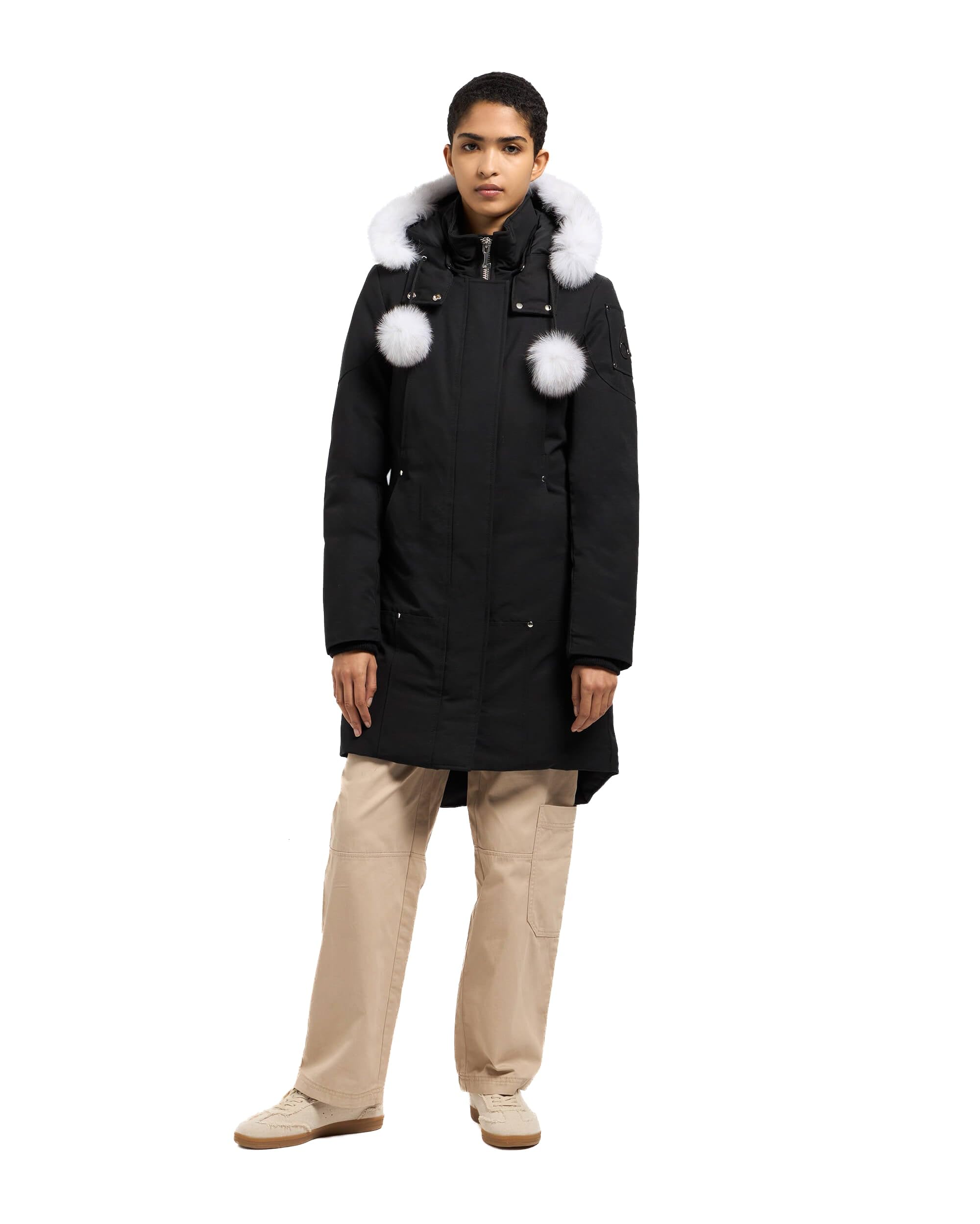Moose Knuckles Women's Stirling Parka Shearling Neoshear