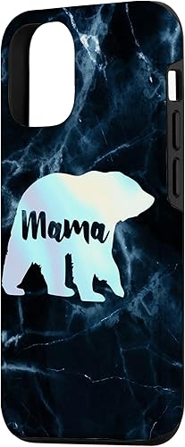 Miniatura 2 de Funda negra para iPhone 14 Pro Rainbow Mama Bear