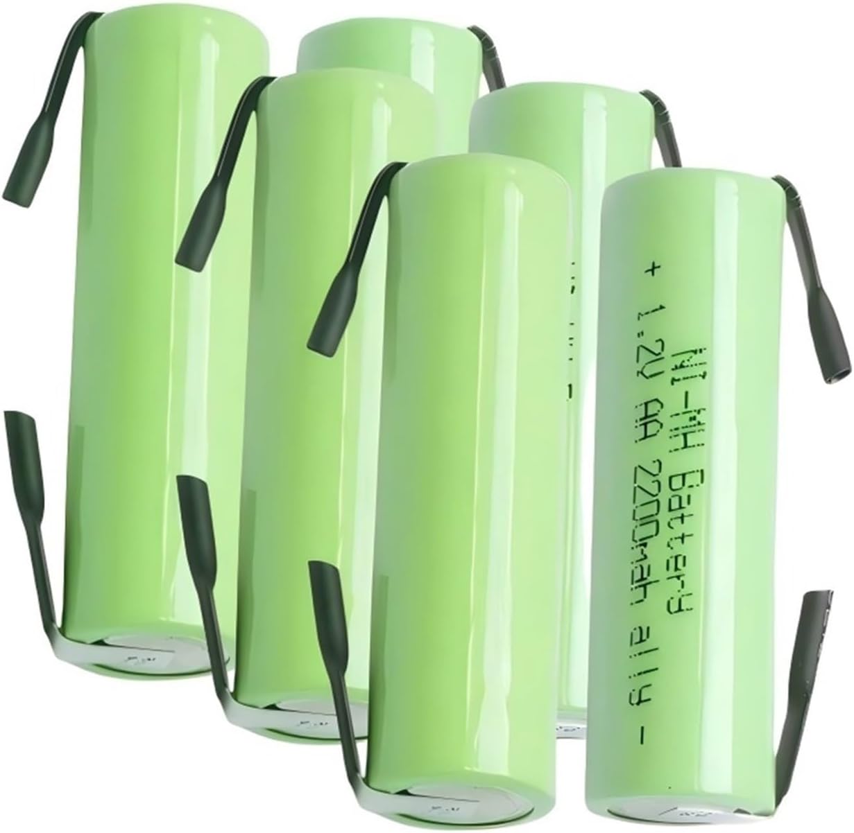 1.2V AA Rechargeable Battery 2200mah Accessories Replacement. Compatible with Norelco D350, HP2631, HP2710/A, HP2715, HP2720, HP2750 Shavers