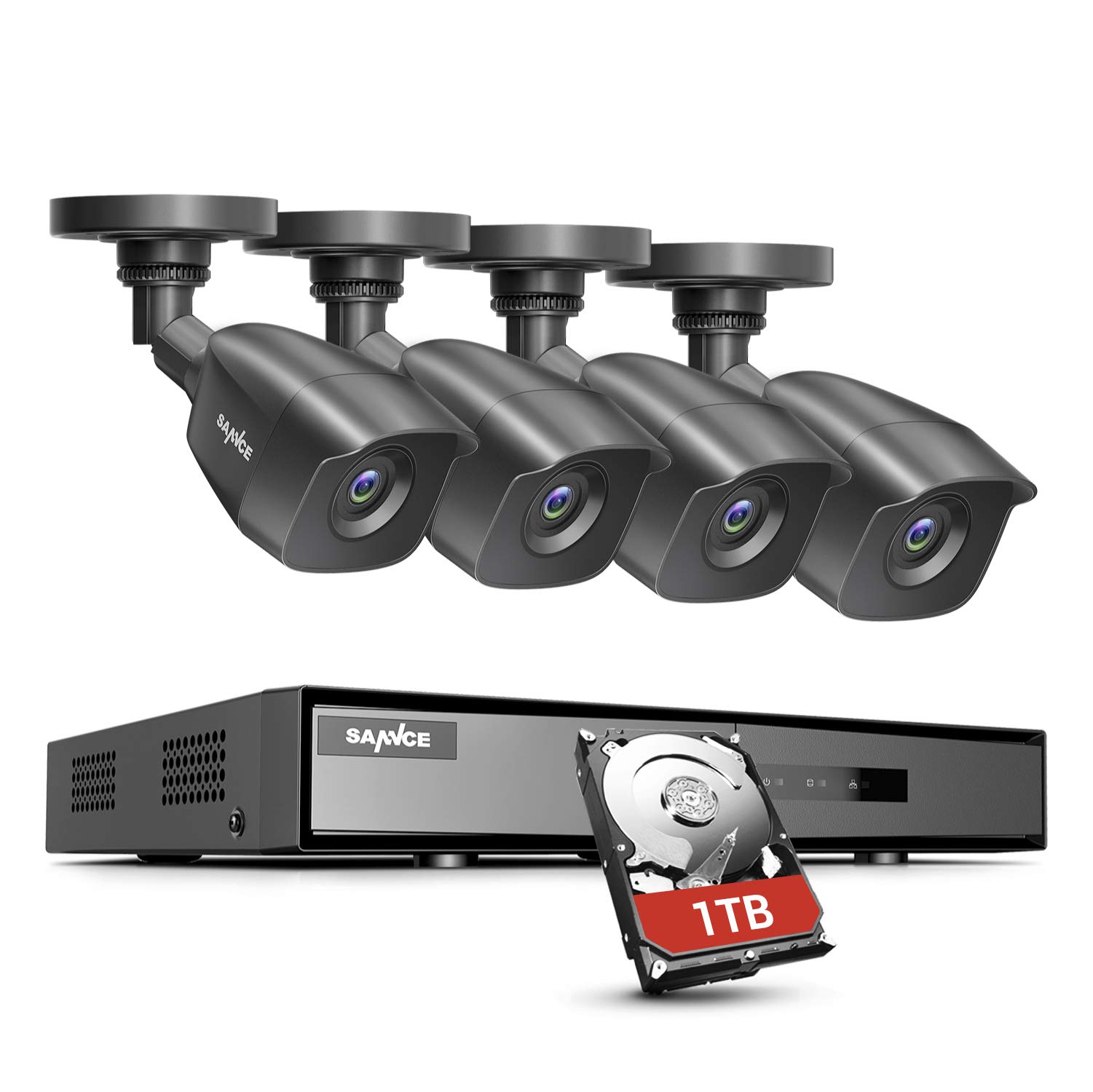 sannce 8 ch 960h cctv dvr guvenlik