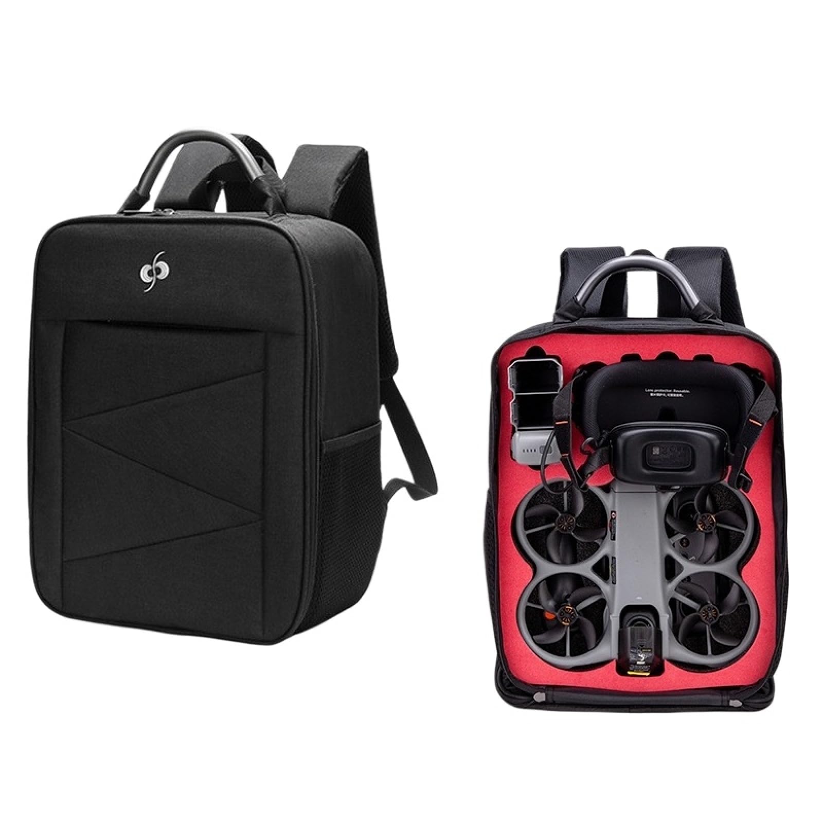 Zaino di grande capacità per DJI Avata 360, borsa portatile da viaggio per drone Avata 360/Motion Fly More Combo, per occhiali N3, custodia resistente a prova di caduta