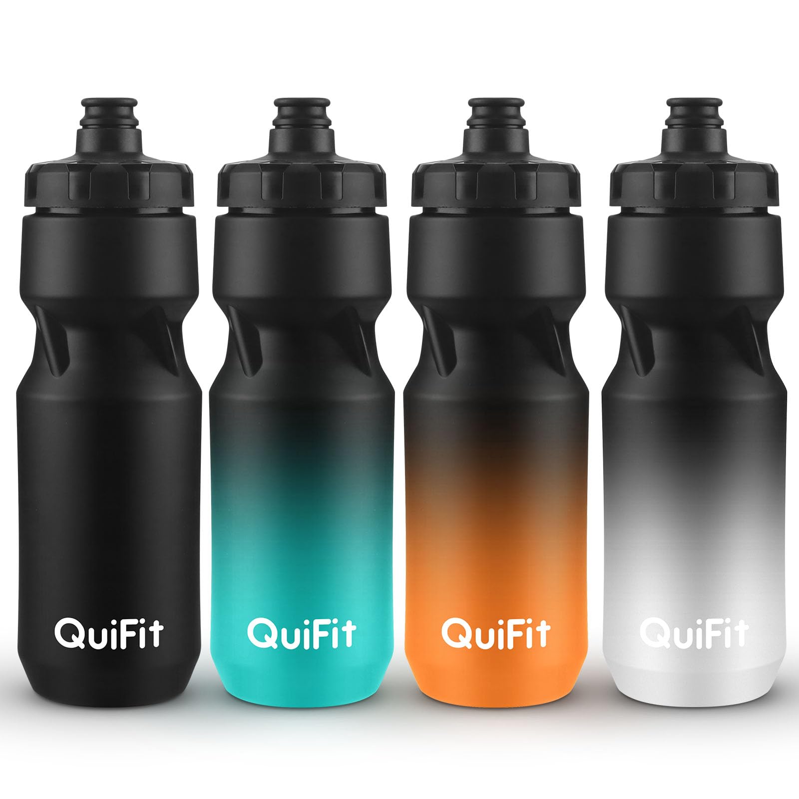Gourdes de vélo 710 ml légères QuiFit pour éviter la déshydratation en cyclisme et fitness