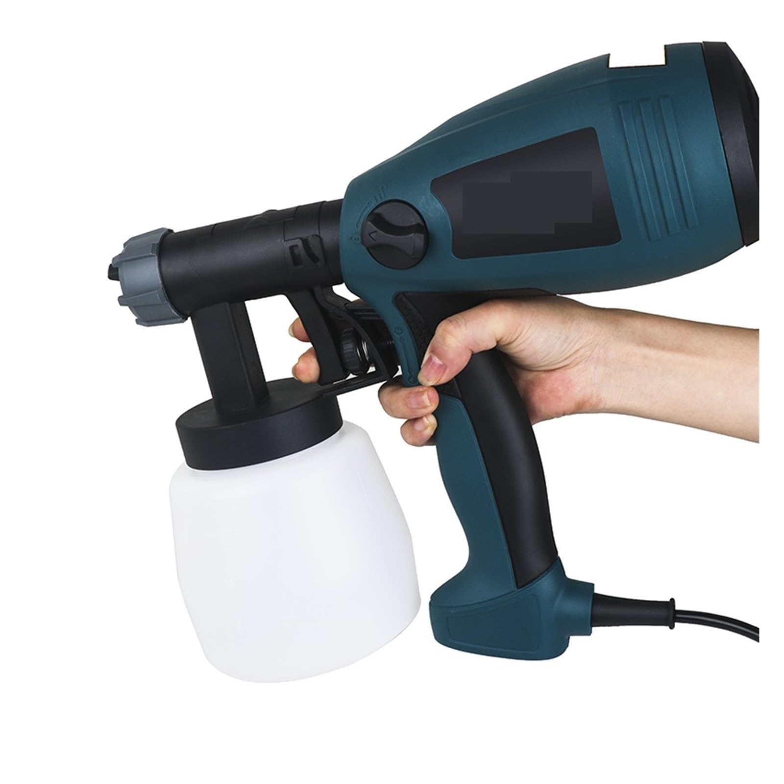 Natryskiwacz Elektryczny pistolet natryskowy ręczny o mocy 500 W do samodzielnego malowania w domu, natryskiwania, czyszczenia pod wysokim ciśnieniem, narzędzi domowych majsterkowania, mebli i ścian