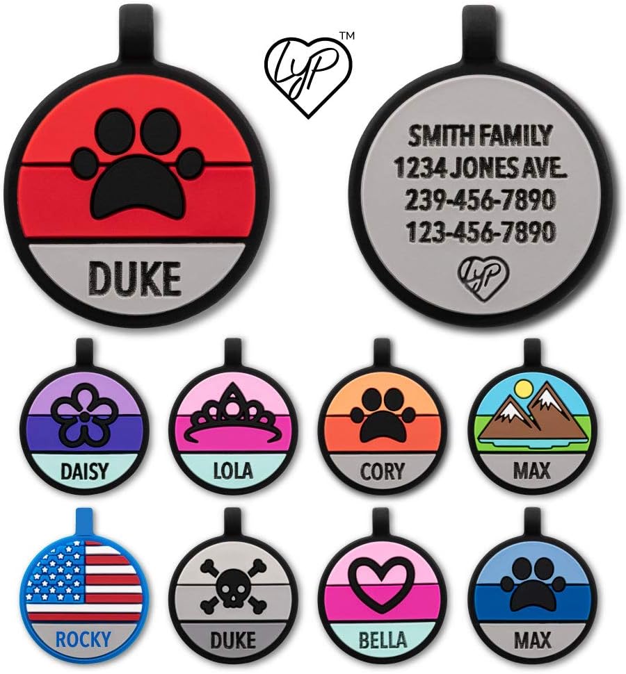 LYP Our Original Soundless Pet ID Tag Largest Line of