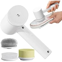 Bathroom Scrubber Electric | Cordless Lightweight Bathroom Brush | Electric Scrubber for Cleaning | for Bathtub Tub Toilet Sink Tile Grout Wall Floor Kitchen Car Window