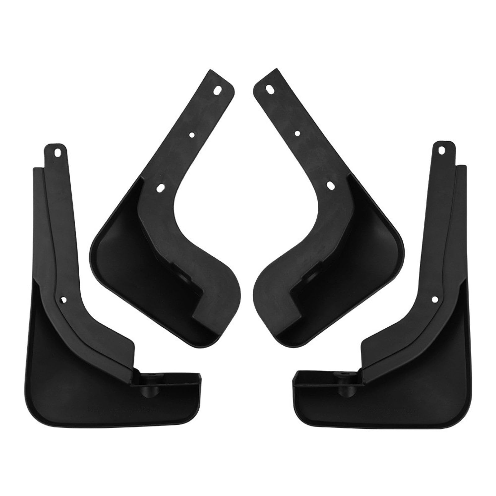 CDQSB 4 Pcs Car Mud Flaps for Baojun 730 2016, Front Rear Fenders Splashproof Splash Guards Mudflaps Protects Accessories