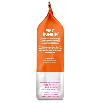 Dunkin' Donuts French Vanilla Ground Coffee - 453g (16oz.)