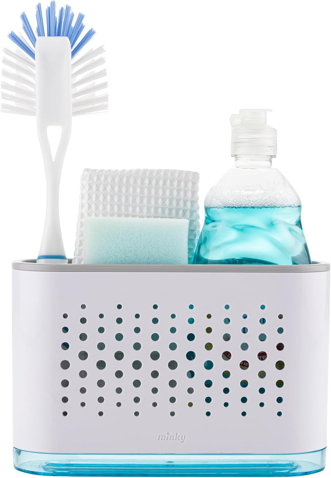 Minky Sink Organizer, White