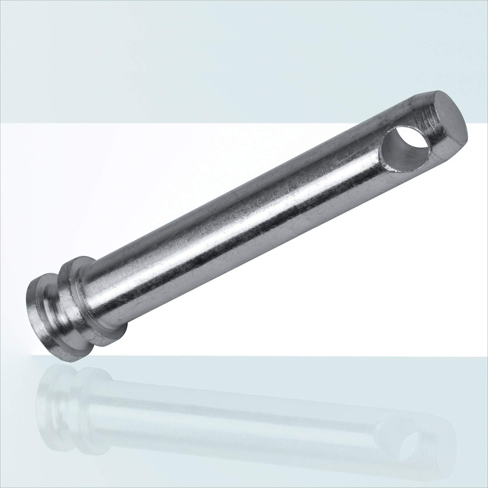 Oberlenkerbolzen - Sicherungsbolzen Kat. 2 25mm - 135/151mm - kpl. mit Kette und Klappstecker Oberlenkerbolzen - Sicherungsbolzen Kat. 2 25mm - 135/151mm - kpl. mit Kette und Klappstecker
