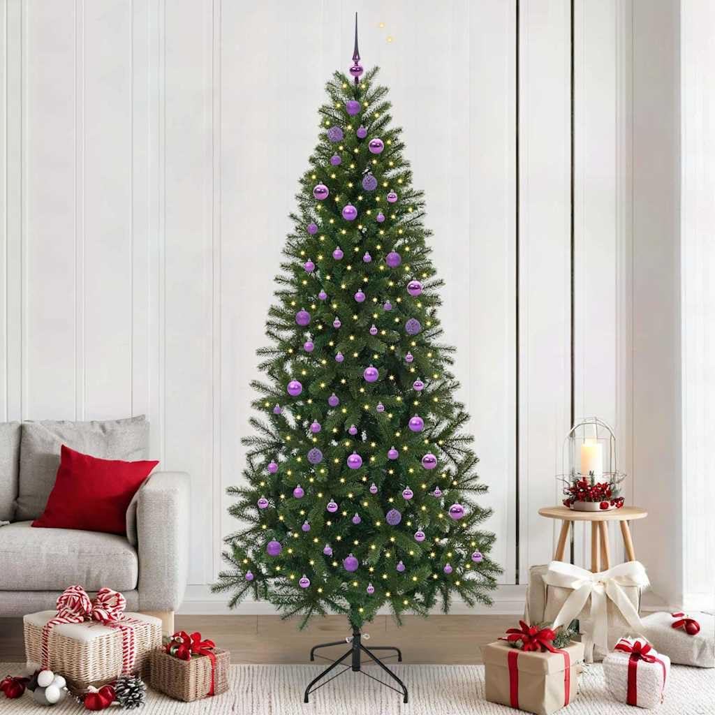 Sapin de Noël artificiel 240 cm pour grand salon familial
