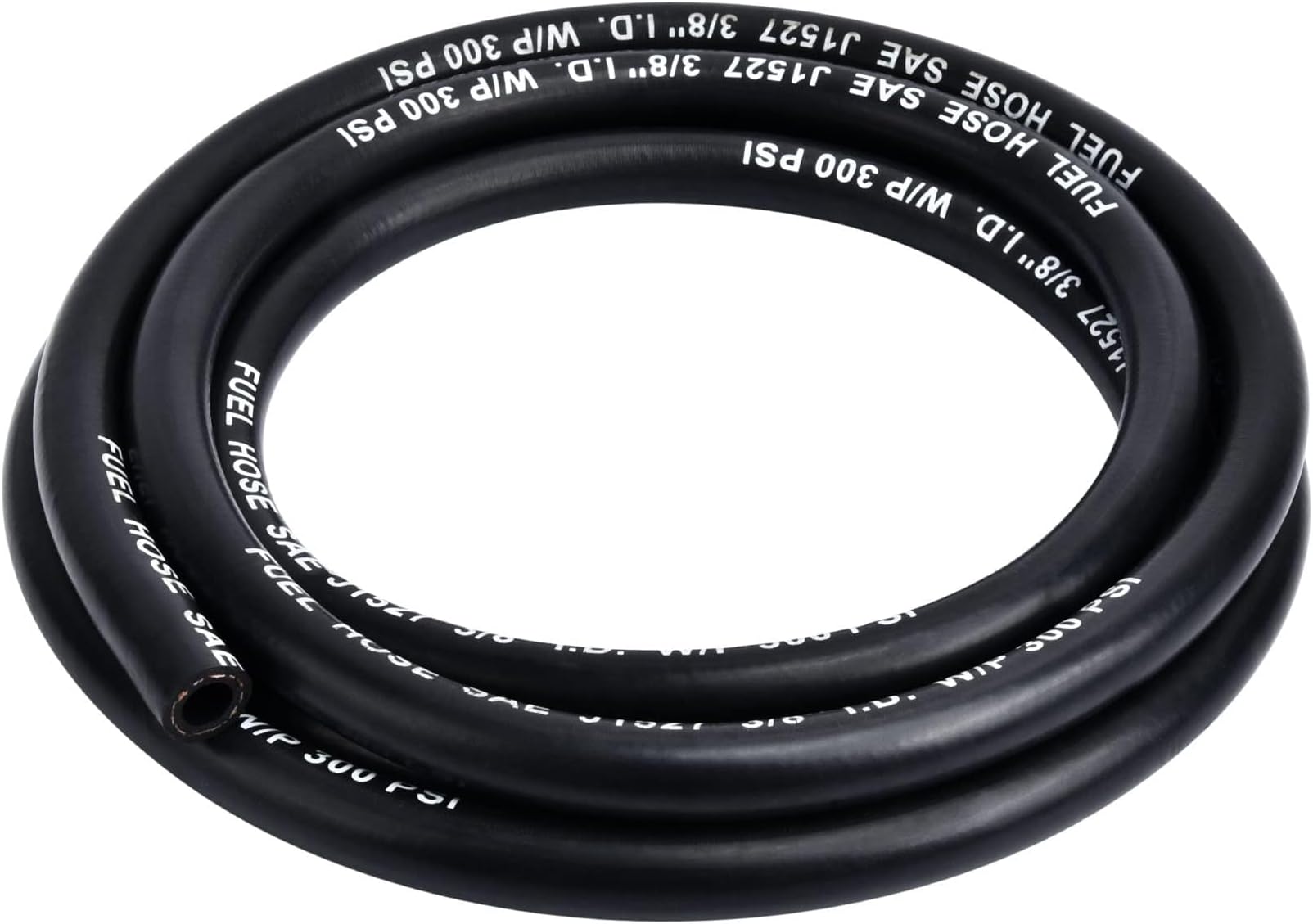 EVIL ENERGY 3/8 Marine Fuel Line Hose Type A1-15 Rubber 10FT SAE J1527