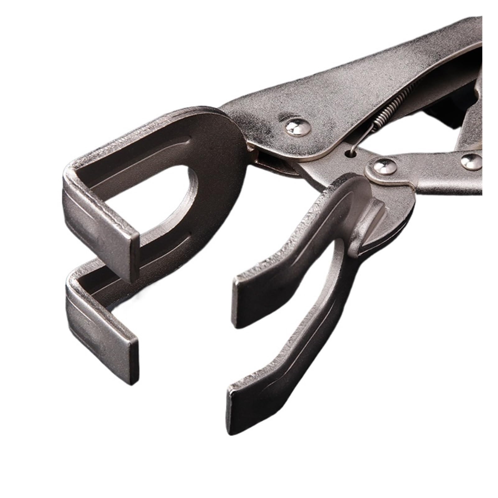 Alicates de bloqueo en forma de C 1 alicate multifunción for soldar tuberías, alicates de soldadura en forma de U, mordaza de bloqueo con agarre ajustable, herramientas de abrazadera fija.(9 inches)