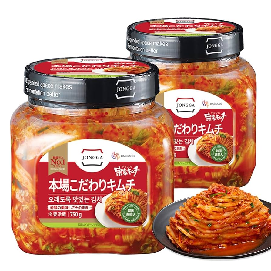 Amazon.co.jp: 【宗家キムチ 750g 2個セット】韓国 キムチ
