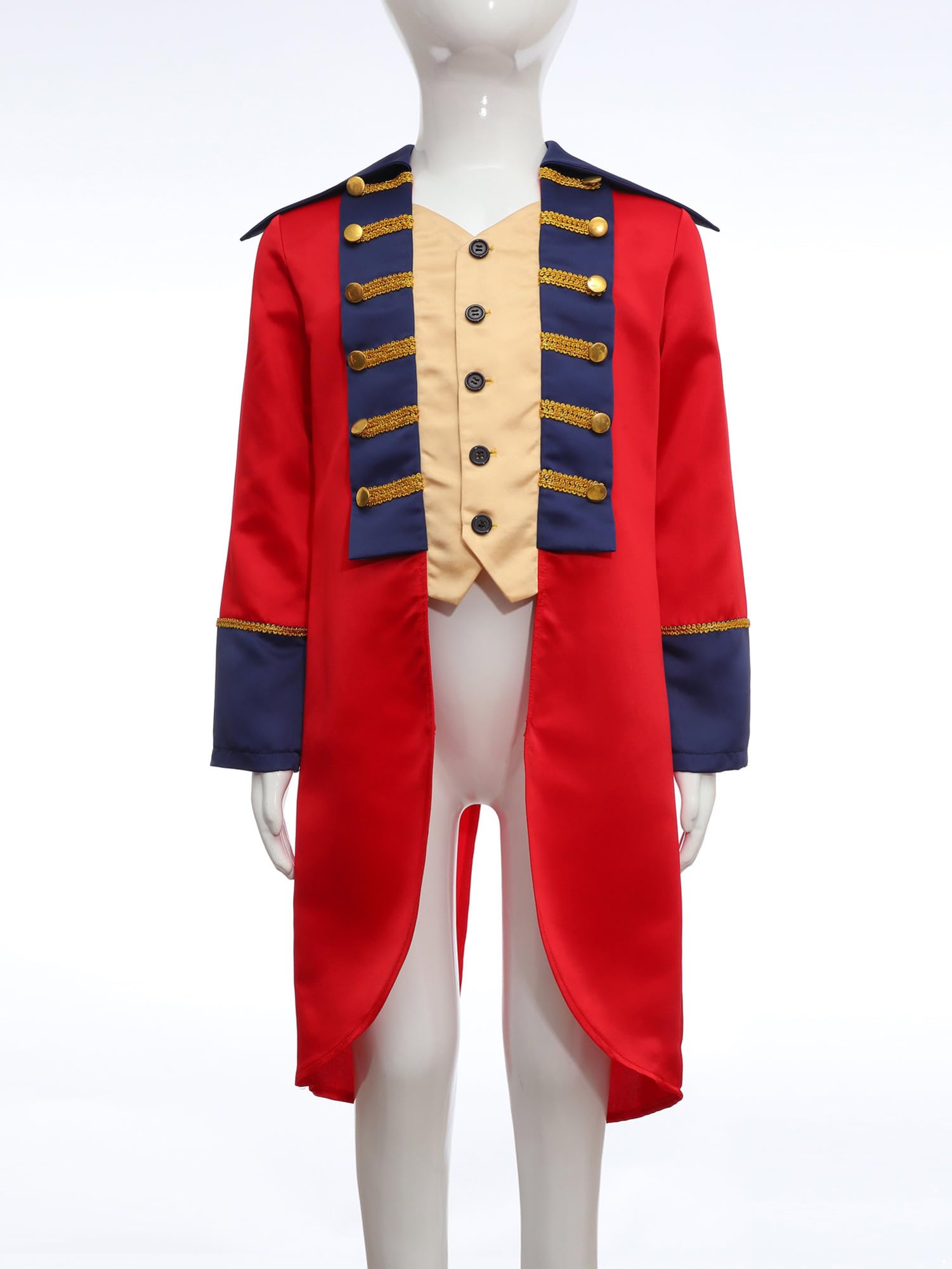 Amazon.co.jp: IEFIEL 子供コスプレ 美女と野獣 野獣 ガストン テール