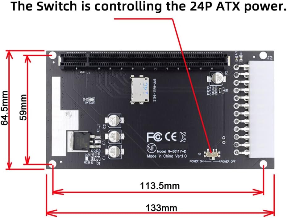 Adaptador Oculink SFF-8612 Testado por 7 dias para gamers