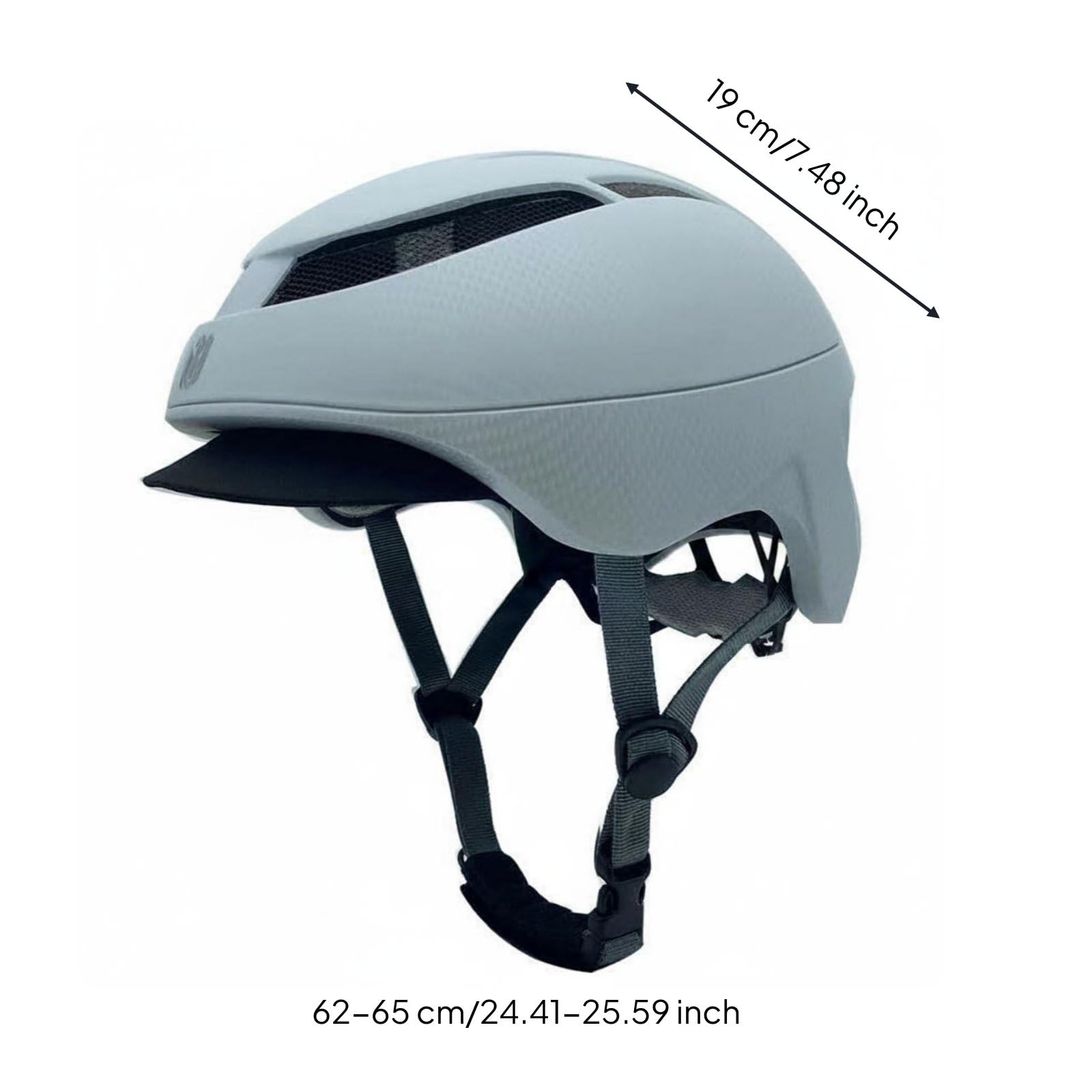 Casco da Equitazione Adulto Casco Bici Pattinaggio con Ventilazione Ampia Guo PC Interno Cinturino Regolabile Comfort Esteso Adatto per Equitazione