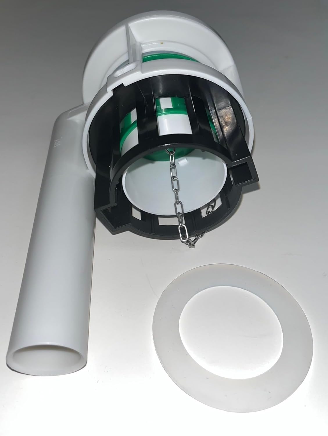 Toto THU series Tower Flush Valve, for 3 inch Flush Hole with 2 Extra Silicone Seals (ONE PIECE Toilet- brass locking lugs)