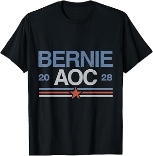 Bernie Sanders And AOC T-Shirt