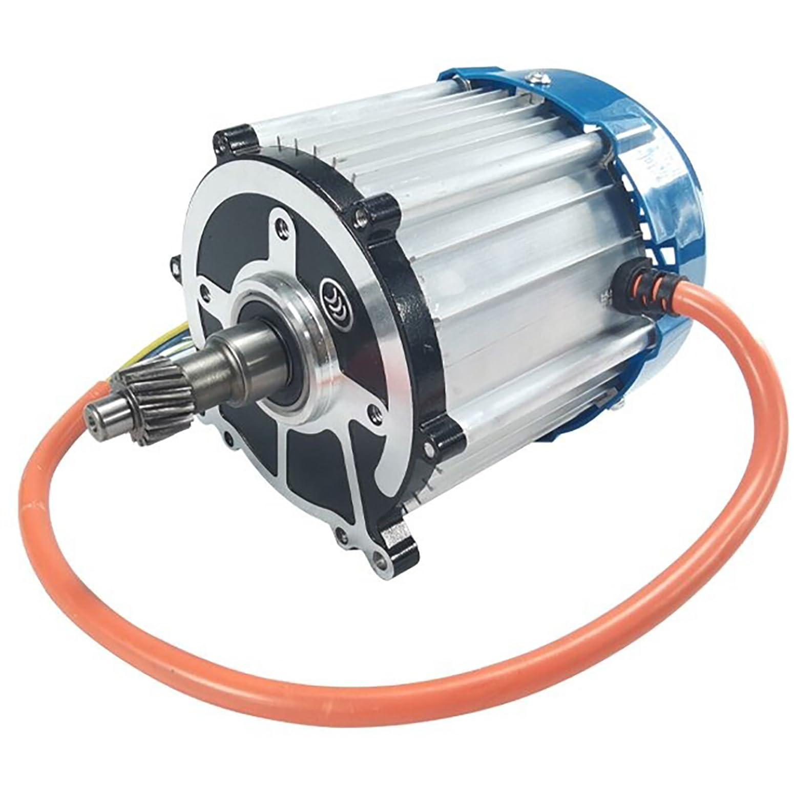 500W-1800W Motore Differenziale Brushless per Triciclo Elettrico 48V/60V/72V Motore Senza Spazzole CC, Motore A 5 Fori E 16 Denti per Tricicli Elettrici, Golf Cart E Go-Kart