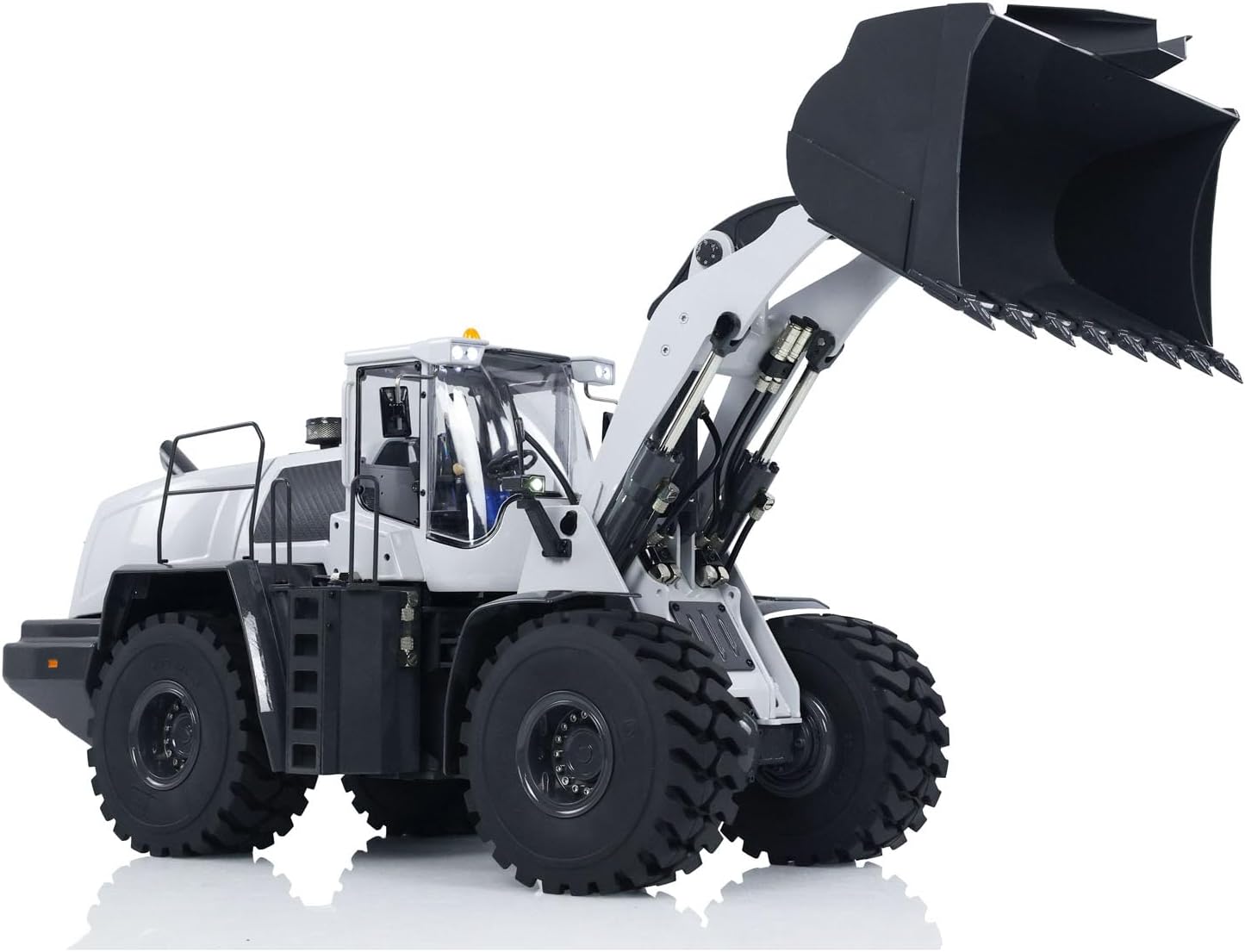 TOUCAN RC HOBBY XDRC Metal 1/14 Remote Control Hydraulic Loader 580 RC Cars Model Smoke Sound