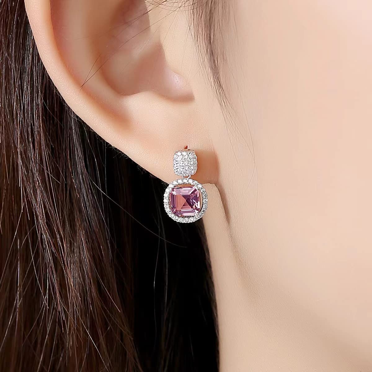 Orecchini in Argento Sterling Sterling per Donna Orecchini Cubici Zirconi