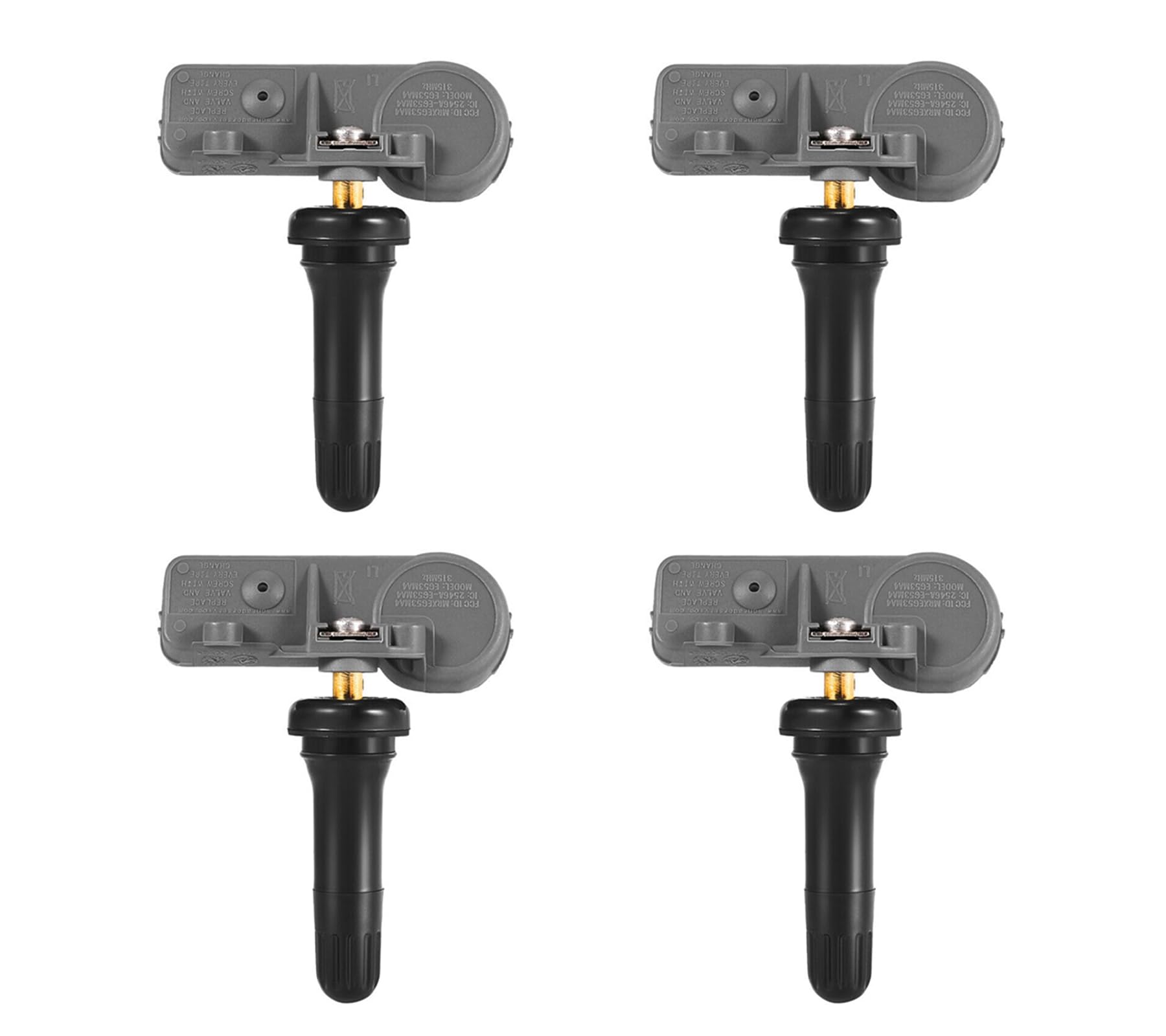 LEVANLIGHT 4Pcs TPMS Sensor 13598771 Tire Pressure 315MHZ Monitor System 4-Pack for GM| GMC | Chevy | Buick | Cadillac Replace#13598772,13586335,13581558,20923680 (13581558)