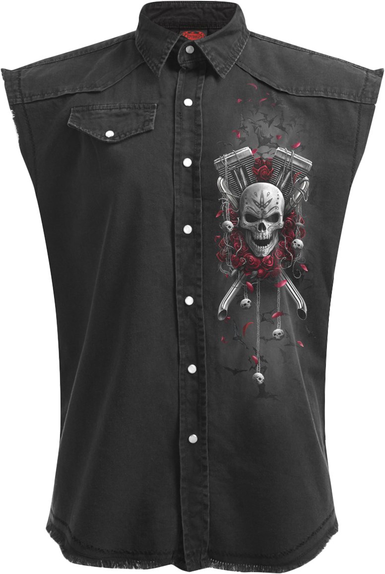 Spiral - DOTD Bikers - Sleeveless Worker - 3XL Black