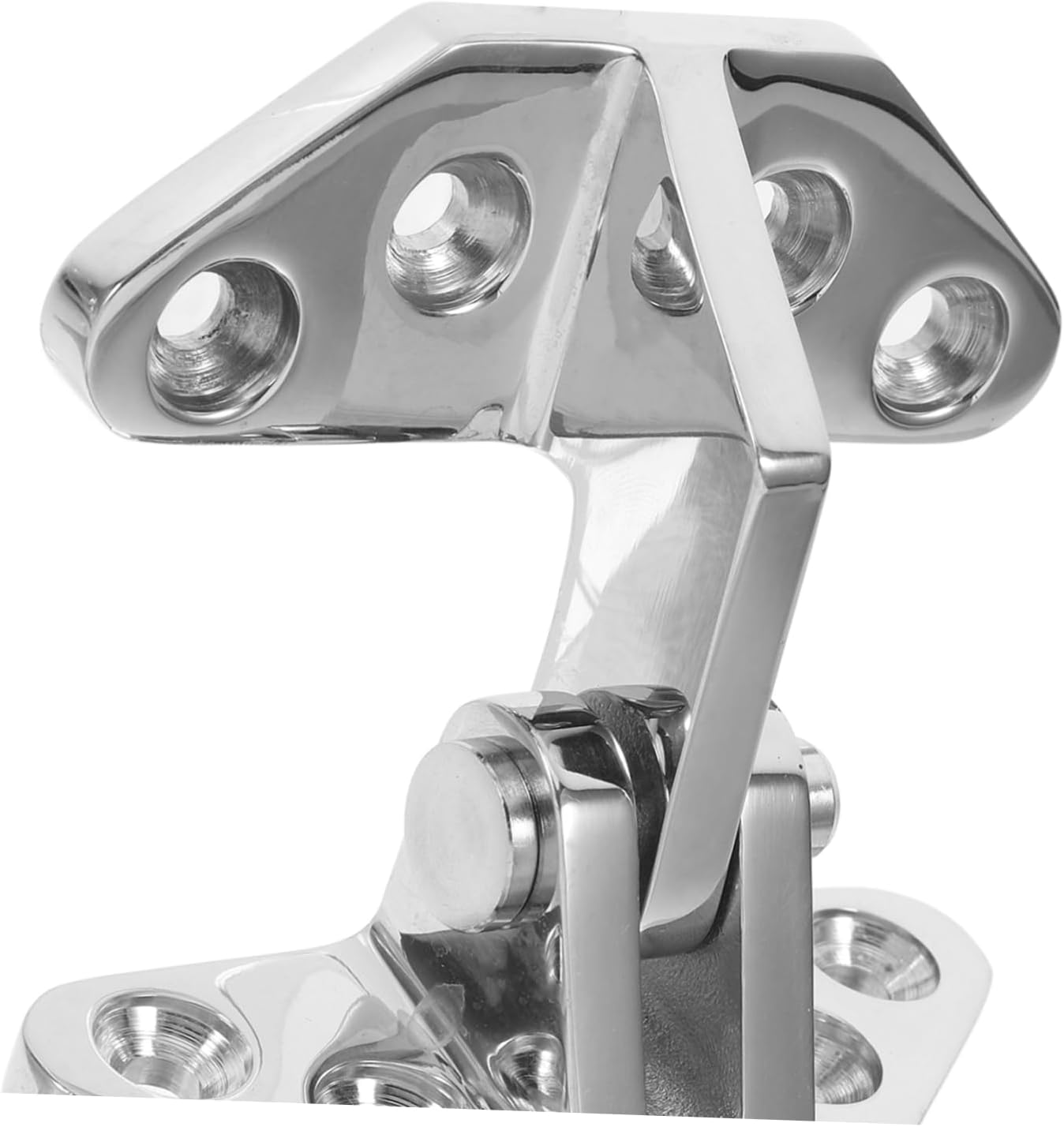 2pcs Heavy Duty Stainless Steel Boat Hinges Grade Hinges for Hatch Deck Cabinet Doors Quick Release Design Screws for Applications