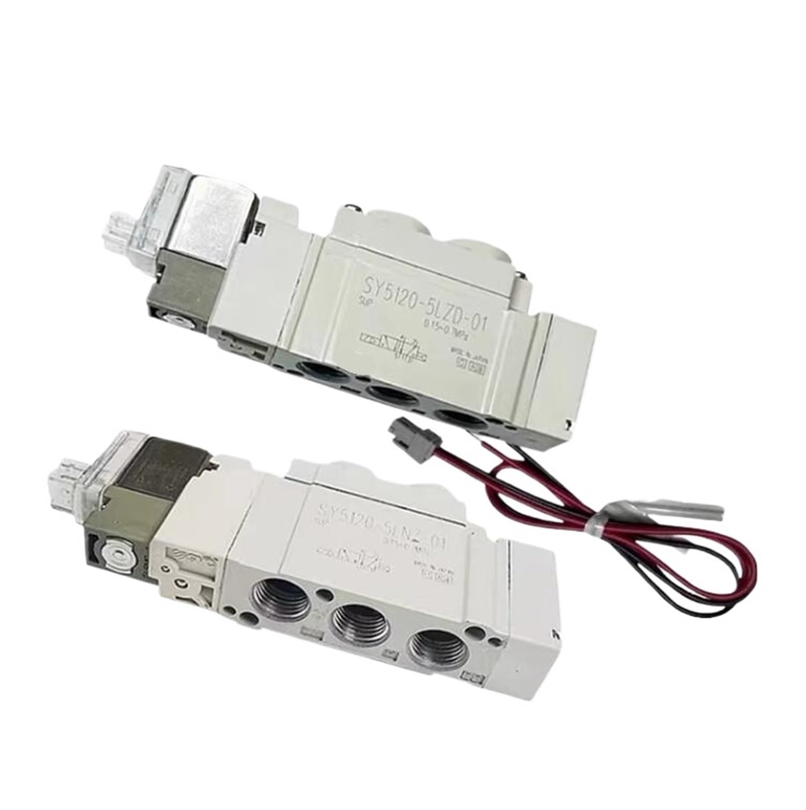 UWUKCJOKQ 1pcs Solenoid Valve DC24V SY5120-5LZD-01 SY5120-5L-01 SY5120-5LD-01 SY5120-5LZ-01 SY5120-5LZE-01 SY5120-5LOZD-01