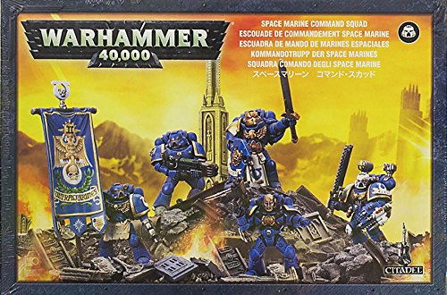 Games Workshop Space Marine Command Squad Warhammer 40k