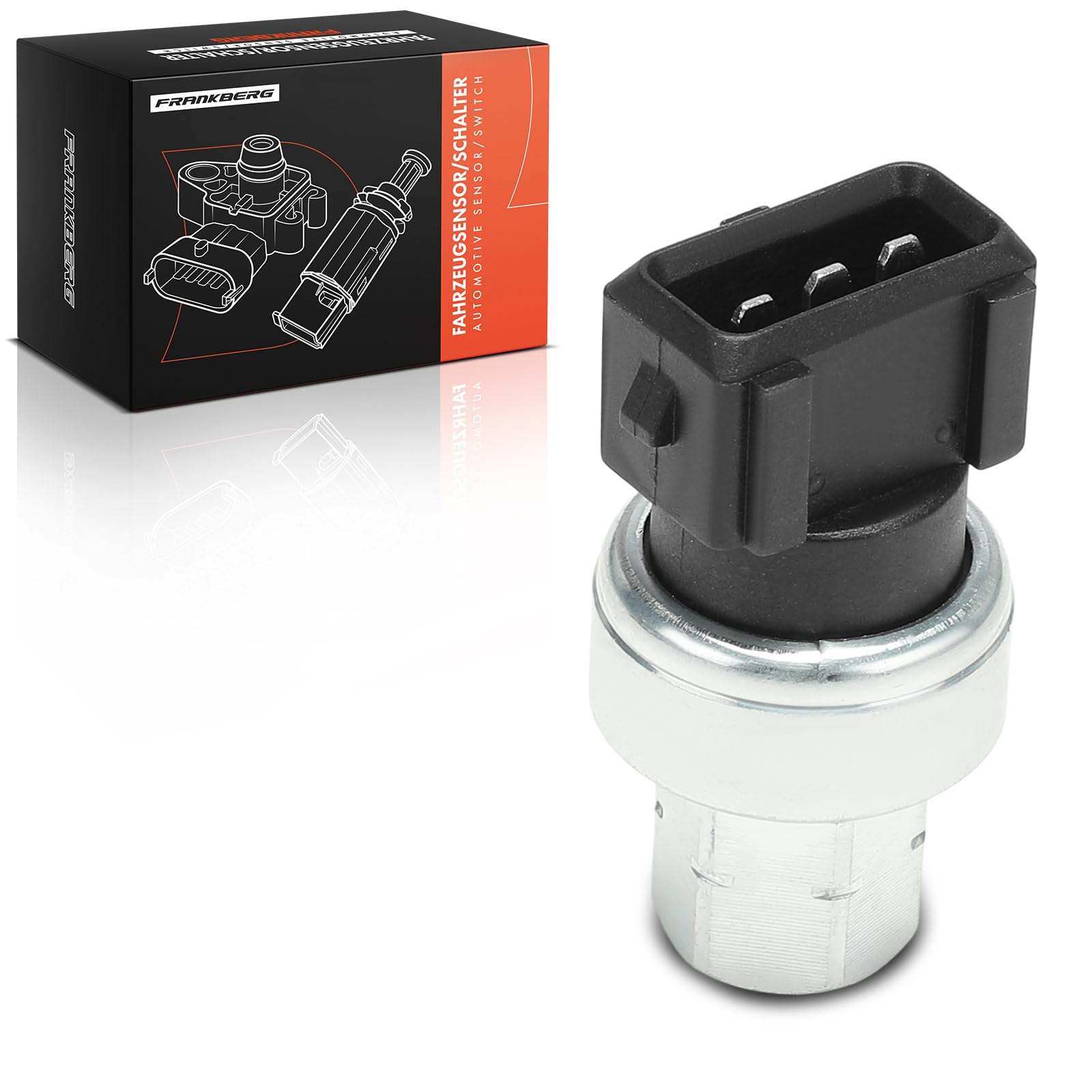 Frankberg Druckschalter Drucksensor Klimaanlage 3-Polig Kompatibel mit XC60 156 V70 I 875 876 V40 Schrägheck 525 V60 I 155 V70 III 135 Replace# 31292004