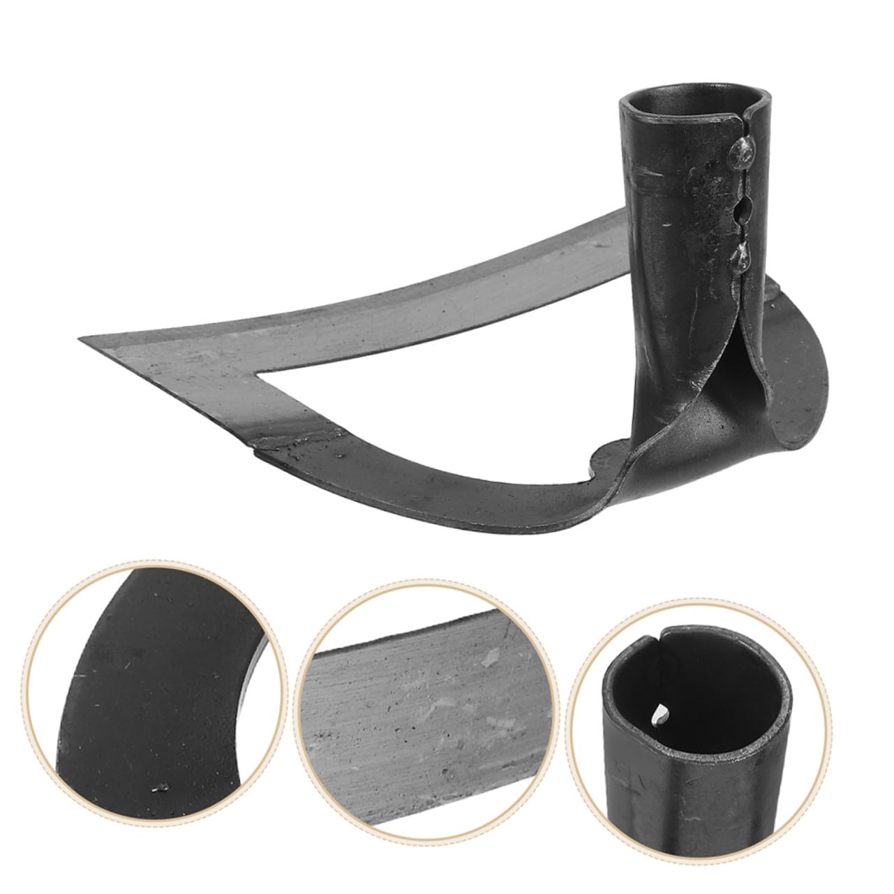 2 Pezzi Zappatrice Vuota in Acciaio Sarchiatore Erbacce Leggero e Resistente Affilata per Diserbo Design Ergonomico Antiaffaticamento per Giardinaggio e Agricoltura