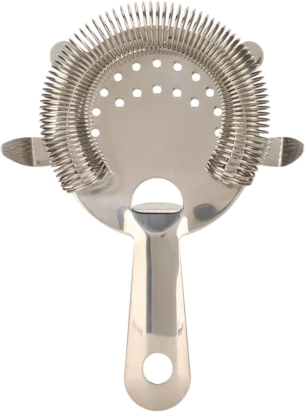 VINGVO Stainless Steel Cocktail Strainer, Bar Strainer for Drinks with Tight Coiled Spring Fine Filter, Ideal for Ice Cubes & Mixed Fruit