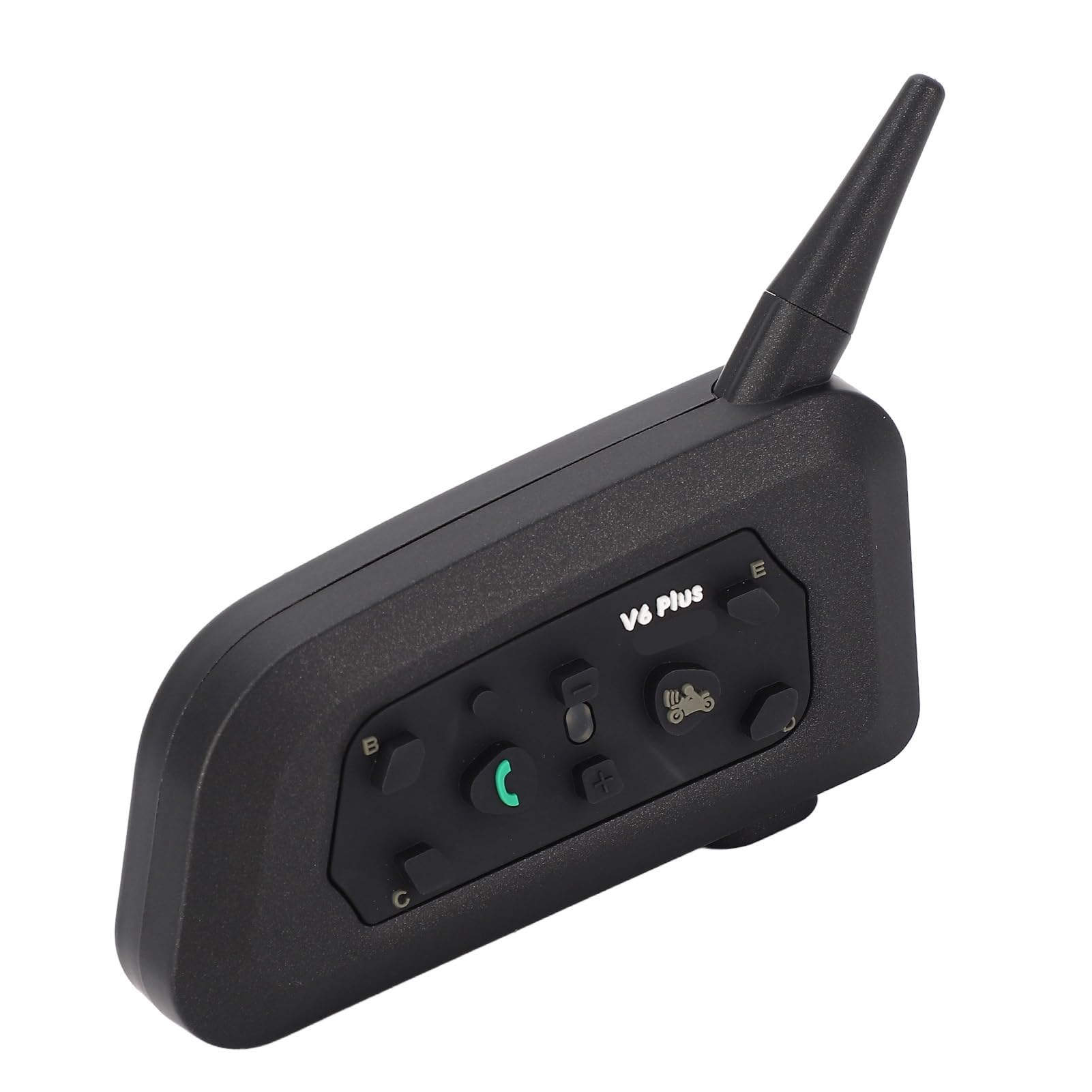 Interfono V6Plus 1200 per Casco Moto Comunicazione Senza Fili per 6 Persone Headset Mano Libera Adatto a Moto Snowboard Bicicletta