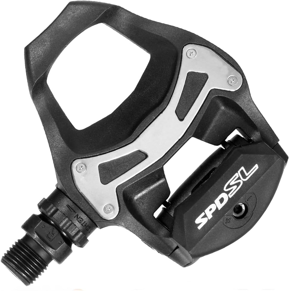 Road Bike Pedals Clipless Resin Bicycle Pedals Compatible with Shimano SPD-SL System for Outdoor Indoor Cycling,Top Power Transfer - Amazon product rated Grade B
