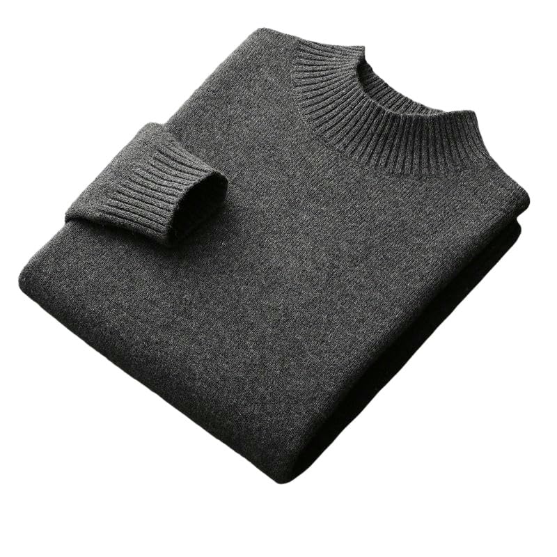 Pull de base à col mi-haut idéal pour le bureau en hiver - 3