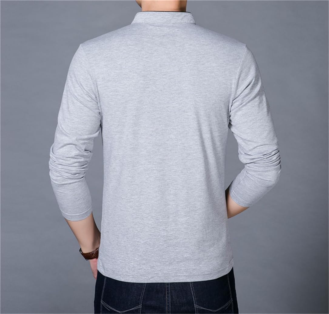 Heavyweight Waffle Knit Long-Sleeve Thermal Dark Grey