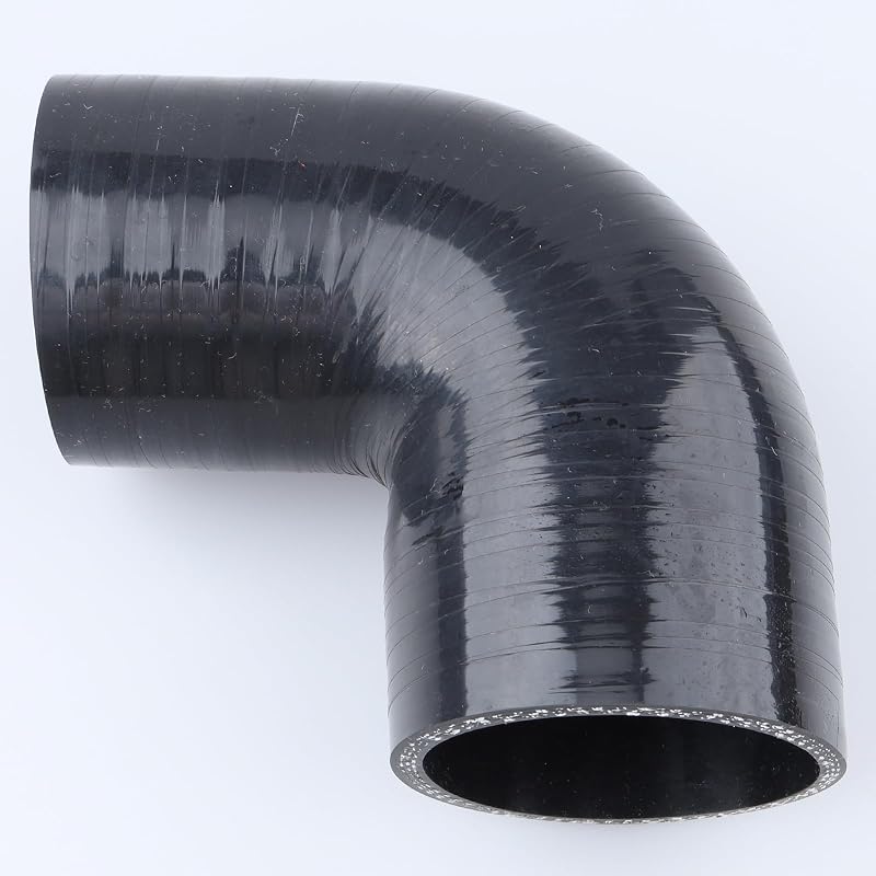 Mangueira de silicone redutora em cotovelo 90° AC PERFORMANCE 63 mm para 57 mm – 1 unidade