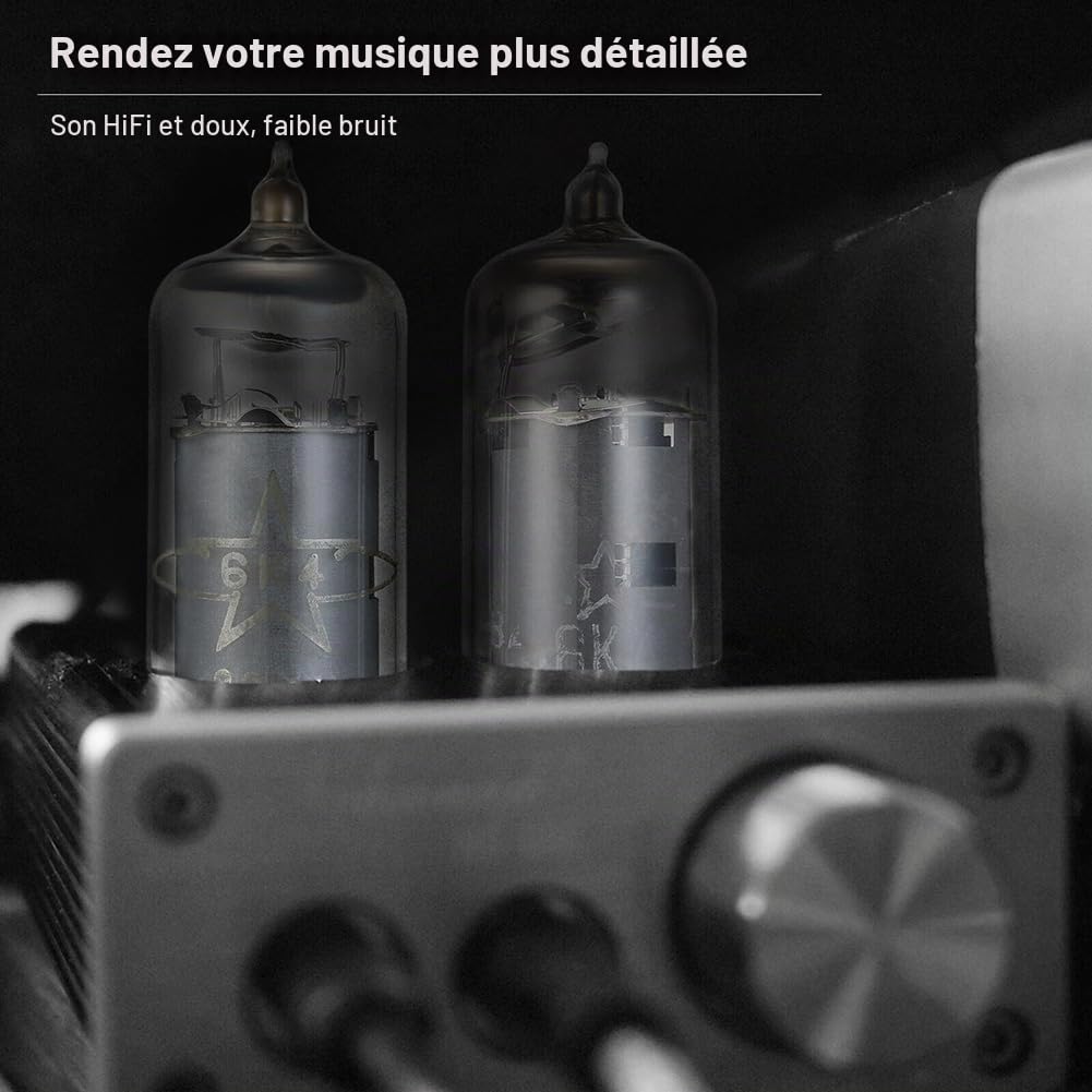 Lot de 2 tubes à vide pour GE JAN 5654W à 7 broches pour tubes à vide 6AK5/6AK5W/6Zh1P/6J1/6J1P H7L0, tubes à vide électroniques de préampli