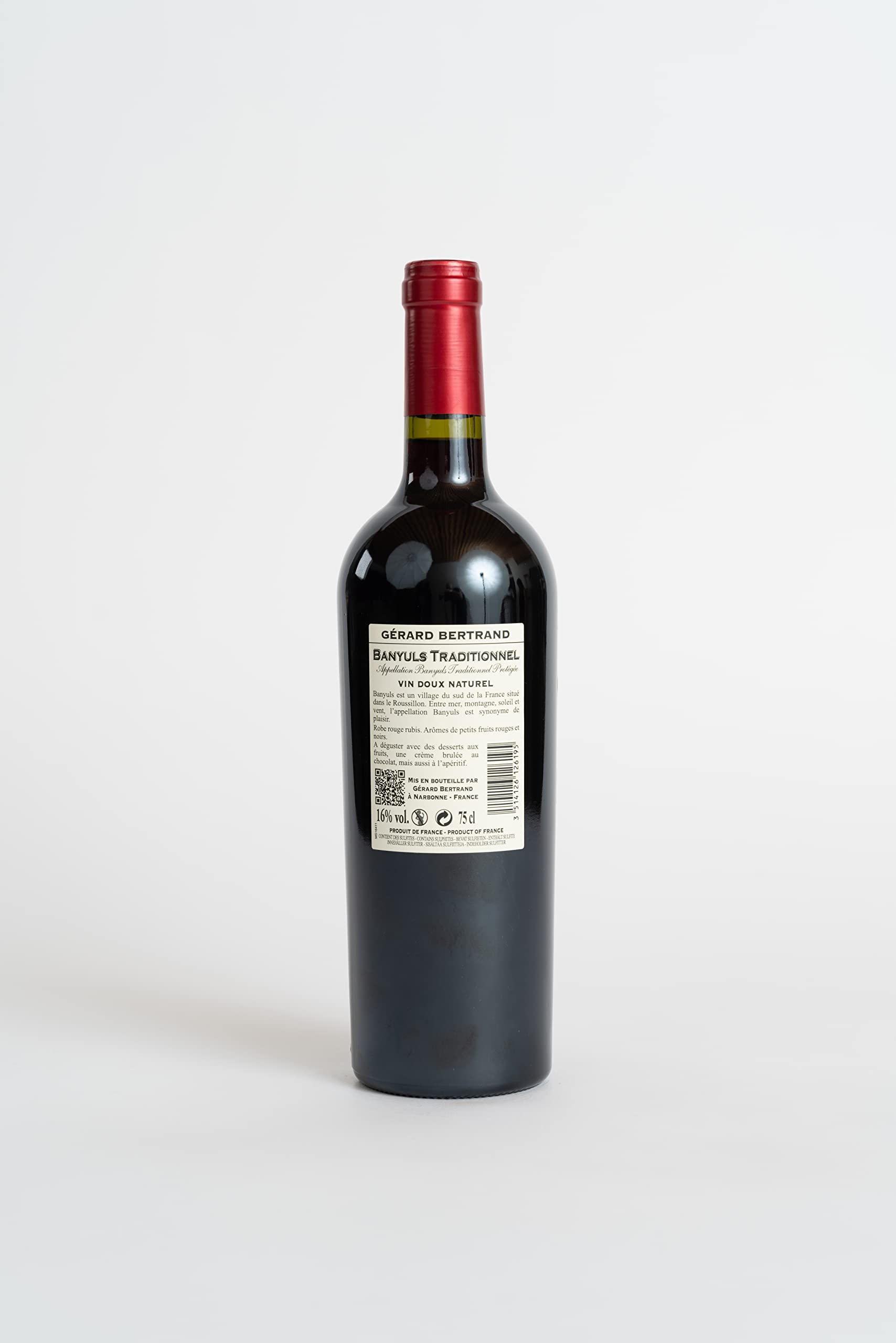 Les Clos de Paulilles R Banyuls Rimage Vin Doux Naturel, 1er Pack (1 x 750 ml)
