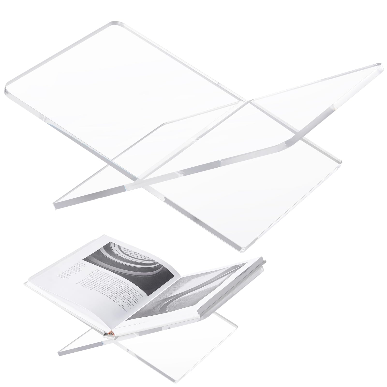 DECORANY Large Acrylic Book Stand