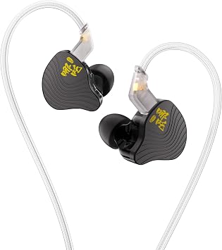 KBEAR NZ02 In Ear Monitor 1DD Wired Earphones Jack 3.5mm Gaming Earbuds 10mm Dual-Magnet Driver IEM for Gaming Deep Bass Compatible with PC,PS5, Xbox,Switch