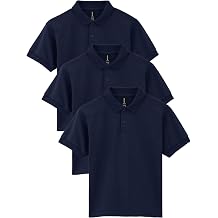 Gildan Kids DryBlend Short Sleeve Polo, Style G8800b, 3-Pack