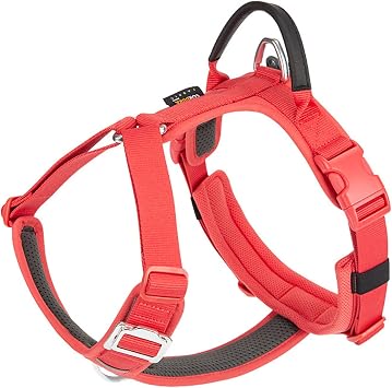 Dog Harness, Trail Running, Walking, Hiking, All-Day Wear Red, S